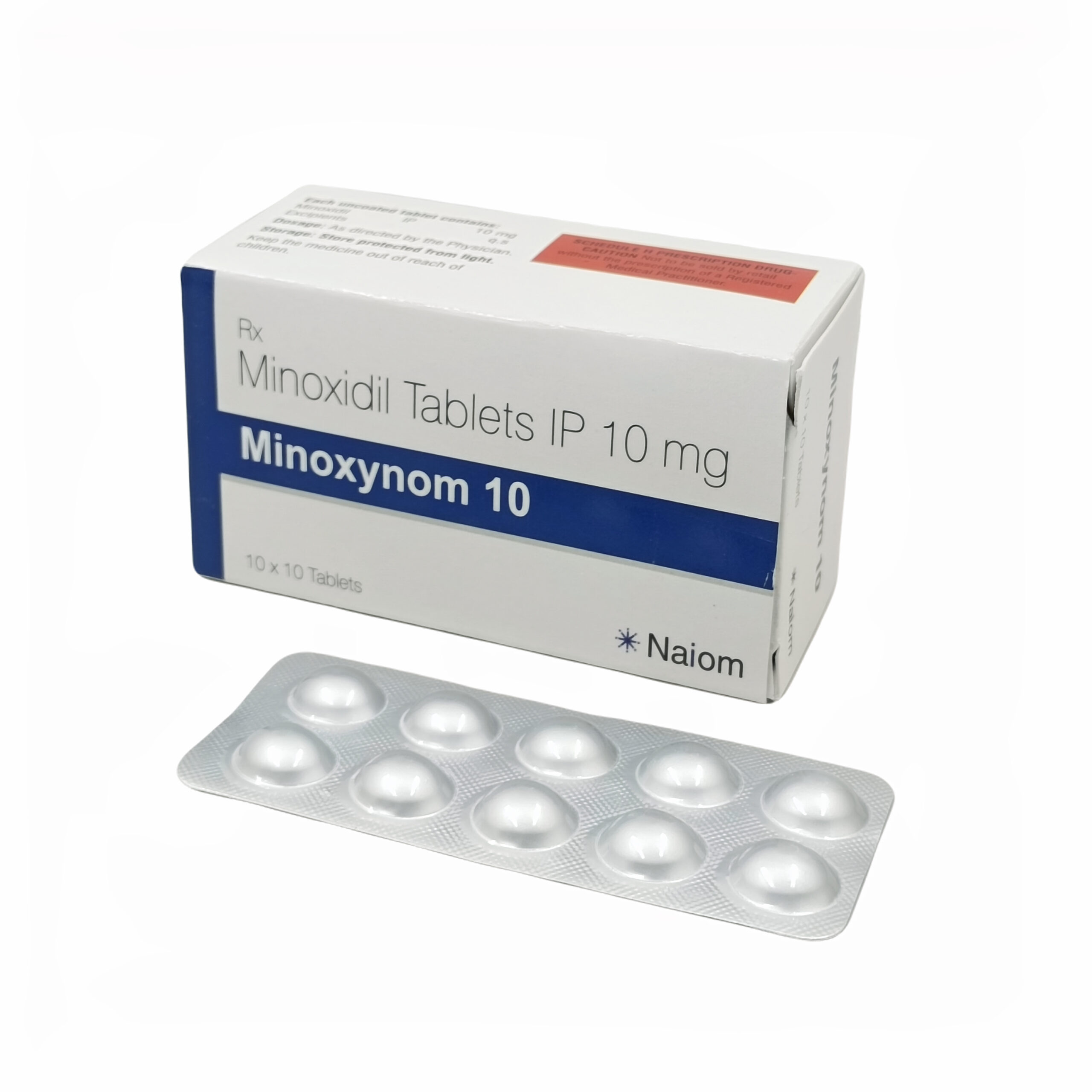 Minoxynom-10 (Minoxidil 10mg.) 