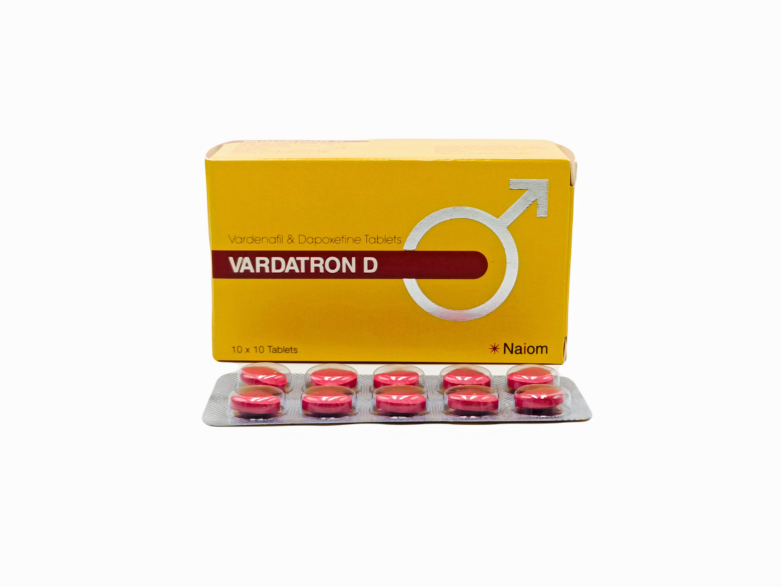 Vardatron D (Vardenafil 20gr.& Dapoxetine 60gr.)    