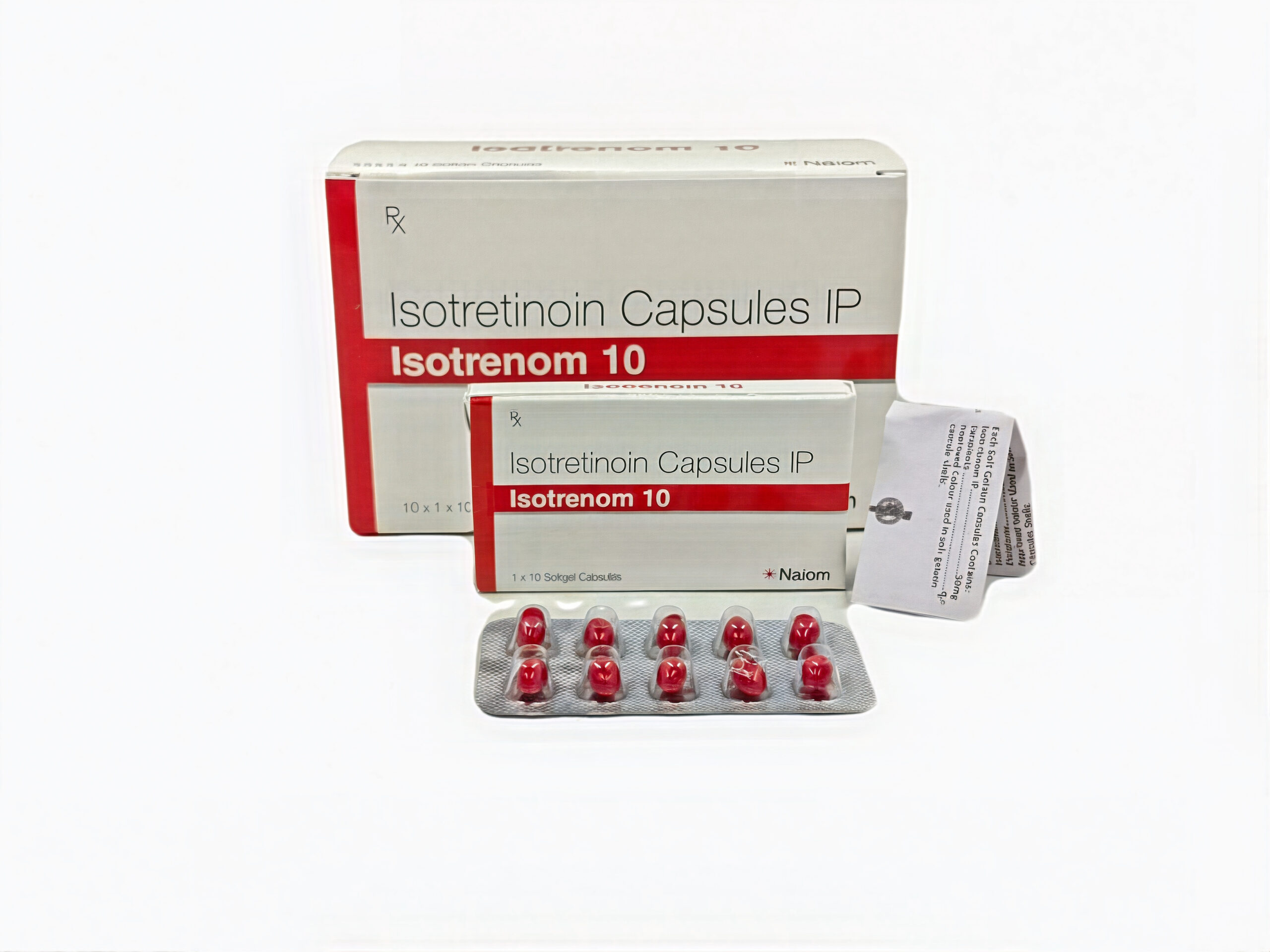 Isotrenom 10 Capsule (Isotretinoin 10mg. )