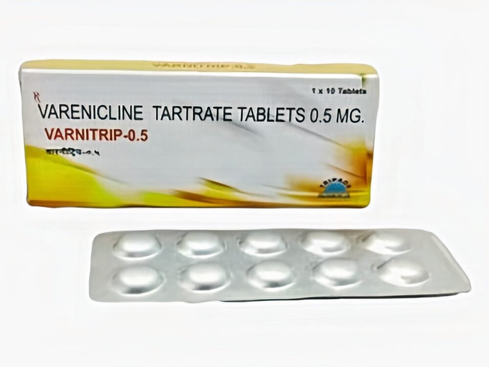 Varnisam 0.5 Tablet (Varenicline Tartrate 0.5 mg.)