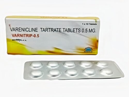 Varnisam 0.5 Tablet (Varenicline Tartrate 0.5 mg.)