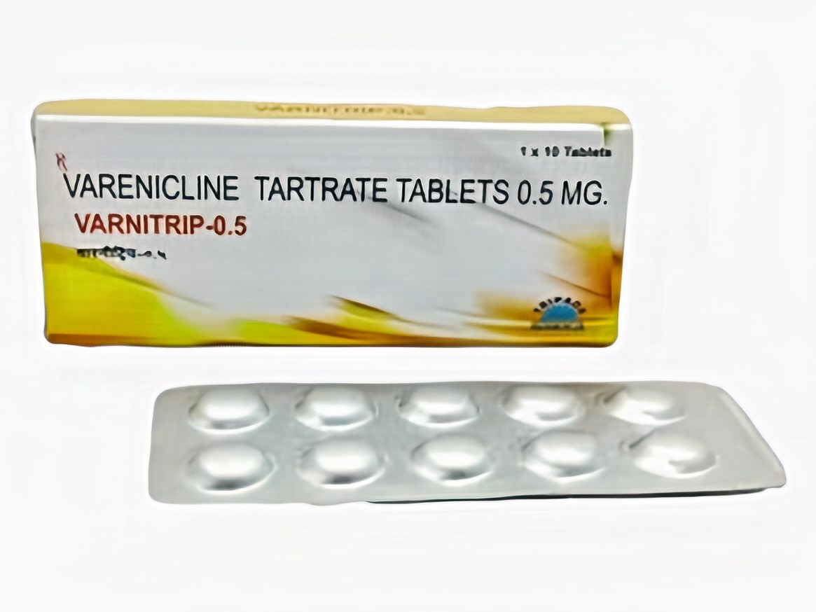 Varnisam 0.5 Tablet (Varenicline Tartrate 0.5 mg.)