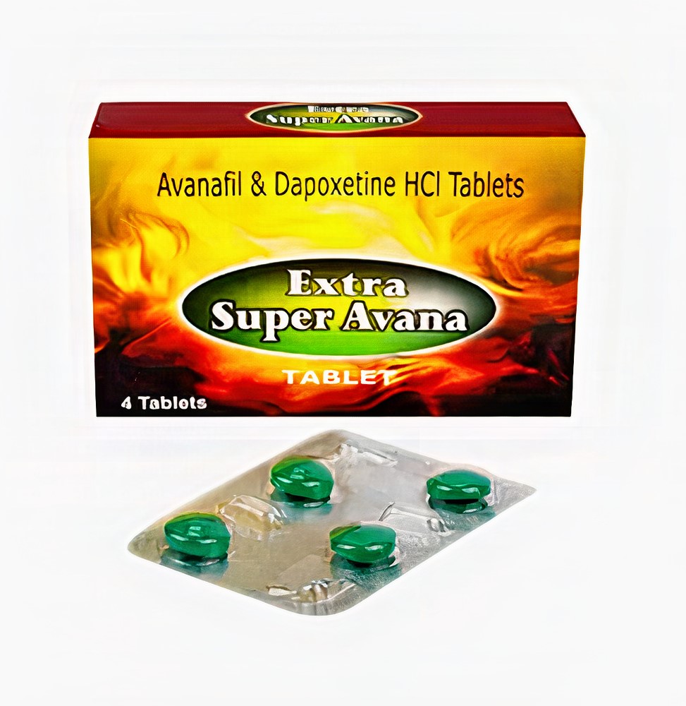 Extra Super Avana (Avanafil 200Mg +  Dapoxetine 60Mg)