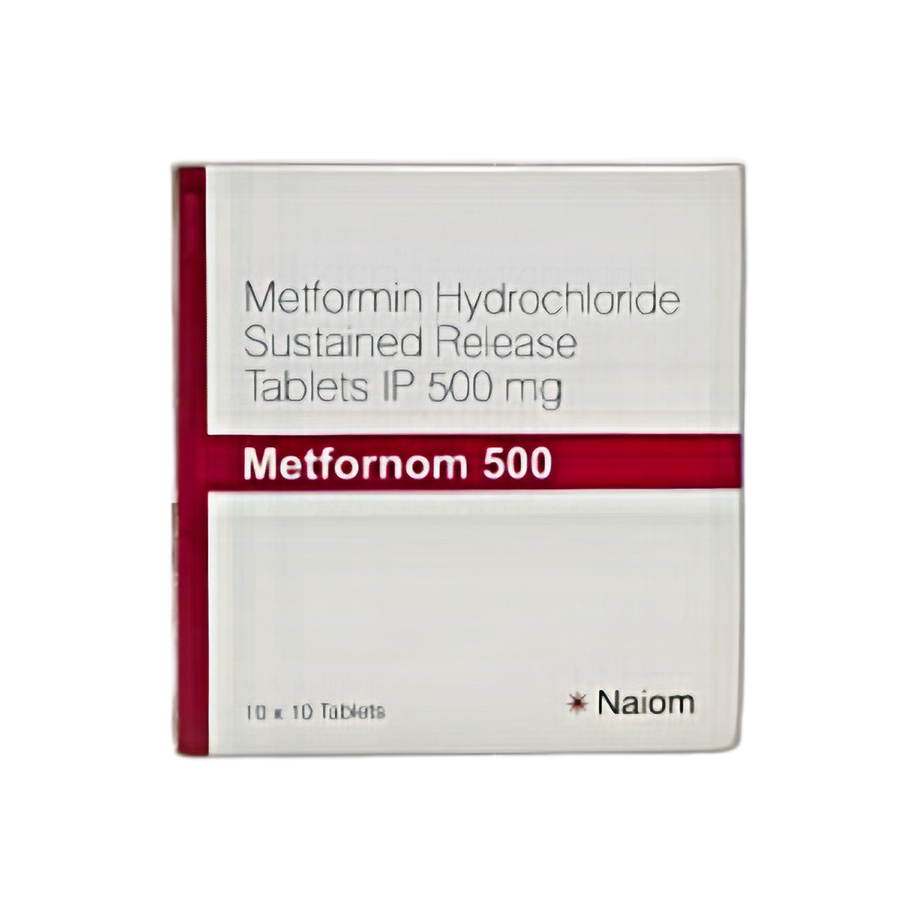 Metfornom 500 Tablets (Metformin 500mg)