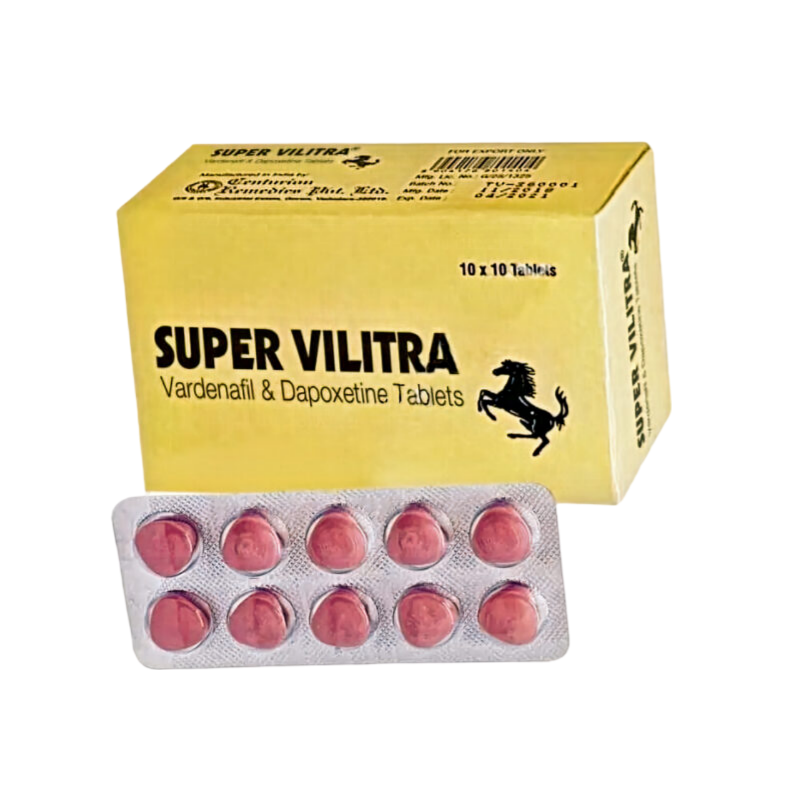 SUPER VILITRA (20mg. VARDENAFIL+ 60 mg. DAPOXETINE)