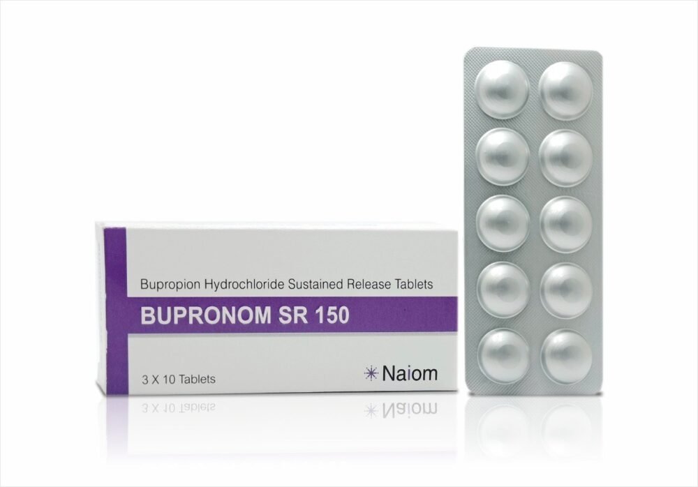 Bupronom SR 150 Tablet (Bupropion 150mg)