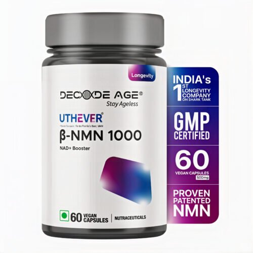 Decode Age NMN Pro Uthever 1000 Vegetarian Capsule (β NMN Uthever® 1000mg)